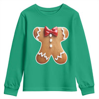 Gingerbread Man Youth Sweatshirt Christmas Cookie Costume - Wonder Print Shop