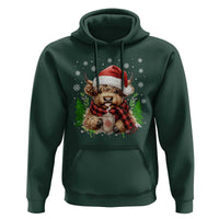 Christmas Cow Hoodie Funny Highland Cow Western Farmer Gift - Wonder Print Shop