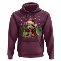 Christmas Cow Hoodie Funny Highland Cow Western Farmer Gift - Wonder Print Shop