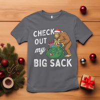 Santa Bigfoot Christmas T Shirt Funny Sasquatch Xmas Joke - Wonder Print Shop