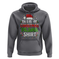 This Is My Christmas Pajama Hoodie Funny Xmas PJs - Wonder Print Shop