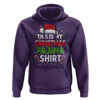 This Is My Christmas Pajama Hoodie Funny Xmas PJs - Wonder Print Shop