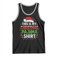 This Is My Christmas Pajama Tank Top Funny Xmas PJs - Wonder Print Shop