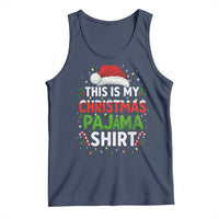 This Is My Christmas Pajama Tank Top Funny Xmas PJs - Wonder Print Shop