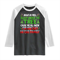Funny Christmas Raglan Shirt I'm The Gift Family Pajama - Wonder Print Shop