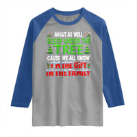 Funny Christmas Raglan Shirt I'm The Gift Family Pajama - Wonder Print Shop