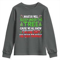 Funny Christmas Youth Sweatshirt I'm The Gift Family Pajama - Wonder Print Shop