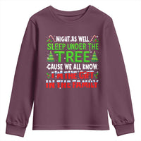 Funny Christmas Youth Sweatshirt I'm The Gift Family Pajama - Wonder Print Shop