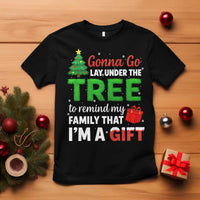 Funny Christmas T Shirt Lay Under The Tree Xmas Family Pajama Gift - Wonder Print Shop