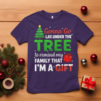 Funny Christmas T Shirt Lay Under The Tree Xmas Family Pajama Gift - Wonder Print Shop