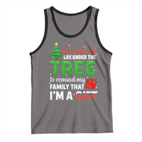 Funny Christmas Tank Top Lay Under The Tree Xmas Family Pajama Gift - Wonder Print Shop