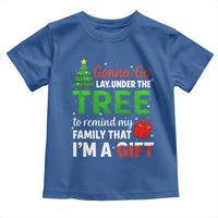 Funny Christmas Toddler T Shirt Lay Under The Tree Xmas Family Pajama Gift - Wonder Print Shop