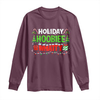 Holiday Hoobie Whatty Long Sleeve Shirt Funny Christmas Movie - Wonder Print Shop