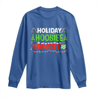 Holiday Hoobie Whatty Long Sleeve Shirt Funny Christmas Movie - Wonder Print Shop
