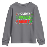 Holiday Hoobie Whatty Youth Sweatshirt Funny Christmas Movie - Wonder Print Shop