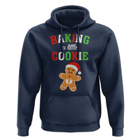 Christmas Pregnant Hoodie Baking A Little Cookie Maternity Pregnancy Announcement - Wonder Print Shop