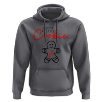 Christmas Pregnant Hoodie Baking A Little Cookie Maternity Gingerbread - Wonder Print Shop