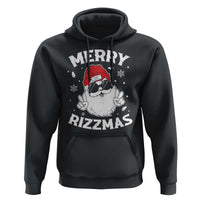 Funny Christmas Santa Hoodie Merry Rizzmas Kids Teens School