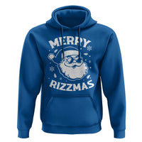 Funny Christmas Santa Claus Hoodie Merry Rizzmas Kids Teens School