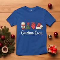 Christmas Cardiac Nurse T Shirt Cardiac Crew Anatomical Xmas Heart Anatomy Tree Bow - Wonder Print Shop