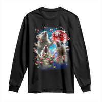 Possum Christmas Long Sleeve Shirt 3 Opossum Possum Funny Weird Cursed Meme