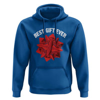 Christmas Present Costume Hoodie Best Gift Ever Red Bow