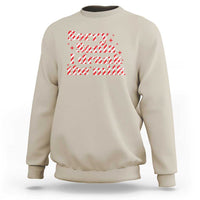 Christmas Baby Sweatshirt Sorry Santa I Drank The Milk Candy Cane - Wonder Print Shop