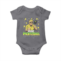 Pickleball Baby Onesie Funny Pickle Ball Lovers