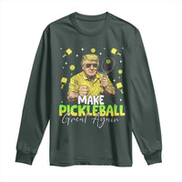 Pickleball Long Sleeve Shirt Funny Pickle Ball Lovers
