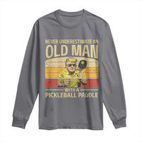 Pickleball Long Sleeve Shirt Cool Paddle Pickleball Player