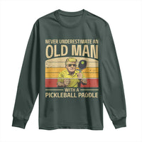 Pickleball Long Sleeve Shirt Cool Paddle Pickleball Player