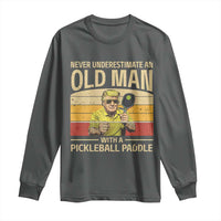 Pickleball Long Sleeve Shirt Cool Paddle Pickleball Player