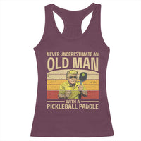 Pickleball Racerback Tank Top Cool Paddle Pickleball Player