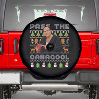 Christmas Pass The Gabagool Spare Tire Cover Retro TV Show Funny Ugly Xmas - Wonder Print Shop