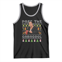 Christmas Pass The Gabagool Tank Top Retro TV Show Funny Ugly Xmas - Wonder Print Shop