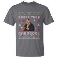 Pass The Gabagool Ugly Christmas T Shirt Retro TV Show Funny - Wonder Print Shop