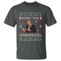 Pass The Gabagool Ugly Christmas T Shirt Retro TV Show Funny - Wonder Print Shop