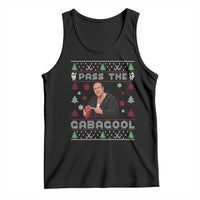 Pass The Gabagool Ugly Christmas Tank Top Retro TV Show Funny - Wonder Print Shop