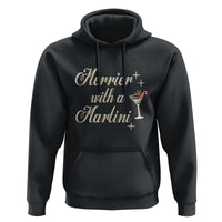 Merrier With a Martini Christmas Hoodie - Wonder Print Shop