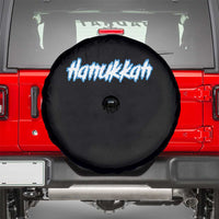 Hanukkah Heavy Metal Spare Tire Cover Jewish Menorah Dreidel - Wonder Print Shop