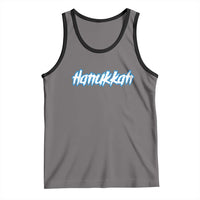 Hanukkah Heavy Metal Tank Top Jewish Menorah Dreidel - Wonder Print Shop