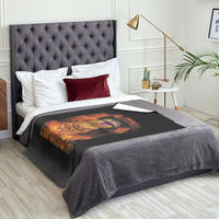 Peanut Goop Meme Throw Blanket Funny Bungulator - Wonder Print Shop