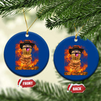 Peanut Goop Meme Ceramic Ornament Funny Bungulator - Wonder Print Shop