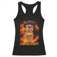 Peanut Goop Meme Racerback Tank Top Funny Bungulator - Wonder Print Shop