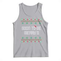 Soon To Be Merry'd Christmas Tank Top Engaged Couple Matching - Wonder Print Shop
