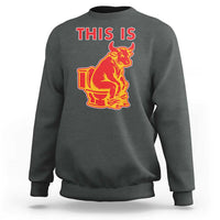 This Is Bull Shit Sweatshirt Bullshit Sarcastic Embarrassing Gag Gifts - Wonder Print Shop