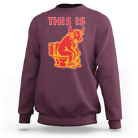 This Is Bull Shit Sweatshirt Bullshit Sarcastic Embarrassing Gag Gifts - Wonder Print Shop