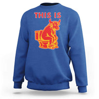 This Is Bull Shit Sweatshirt Bullshit Sarcastic Embarrassing Gag Gifts - Wonder Print Shop