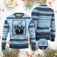Vintage Raccoon Hanukkah Ugly Sweater Retro Silly Trash Panda Meme - Wonder Print Shop