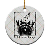 Vintage Raccoon Ceramic Ornament Retro Silly Trash Panda Meme - Wonder Print Shop